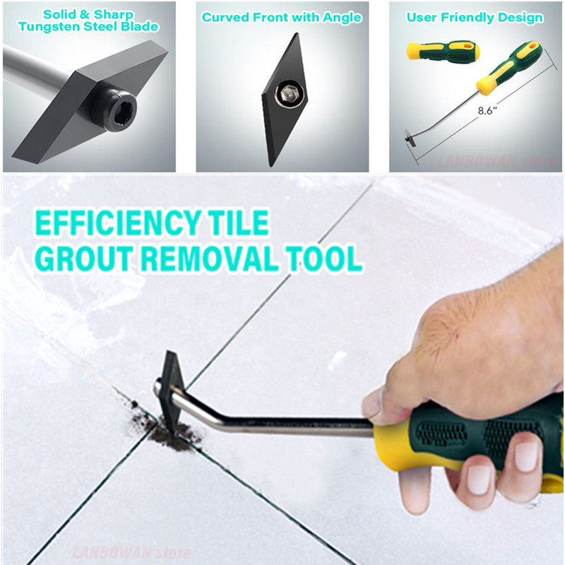 Grout Removal Tool Caulking Cl - Ceramic Tile Blank ulasan dan harga