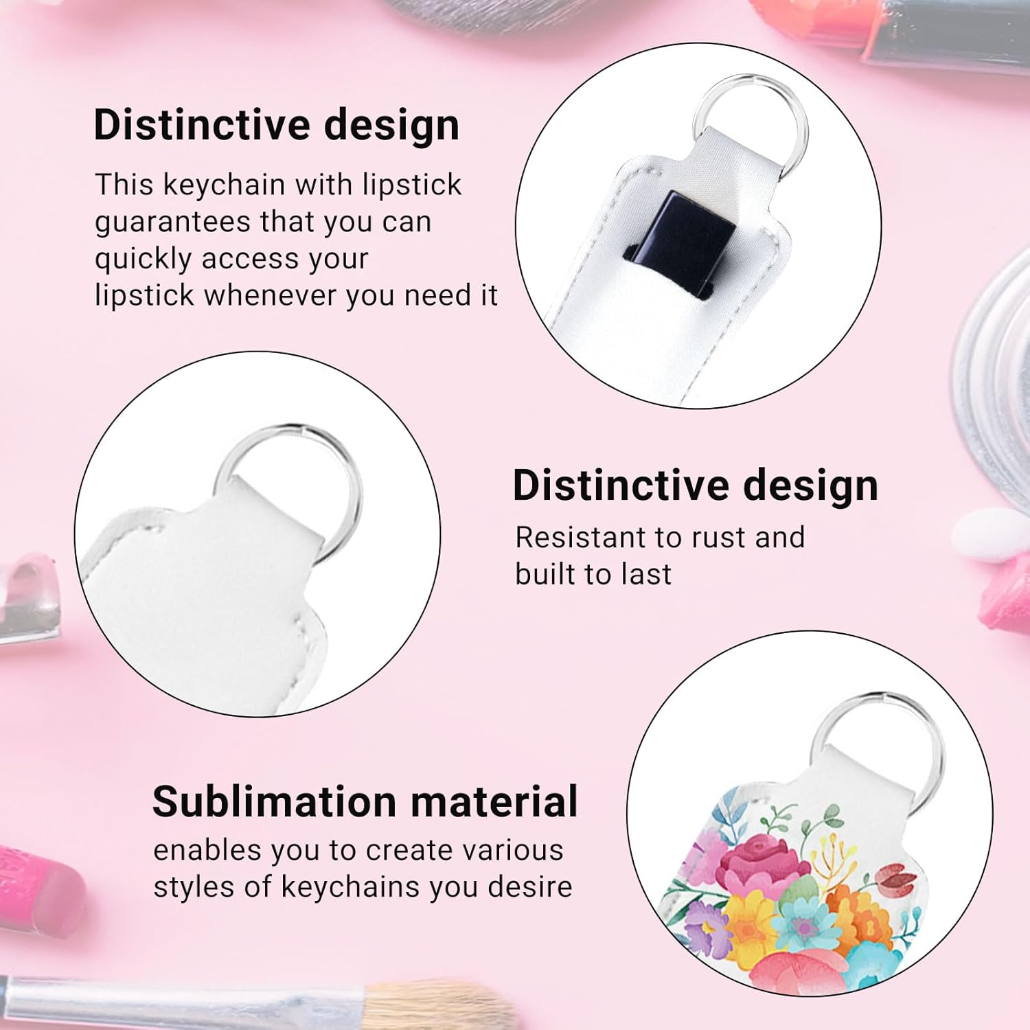 10 Pcs Sublimation Lipstick Ho - Puzzle Blank White ulasan dan harga