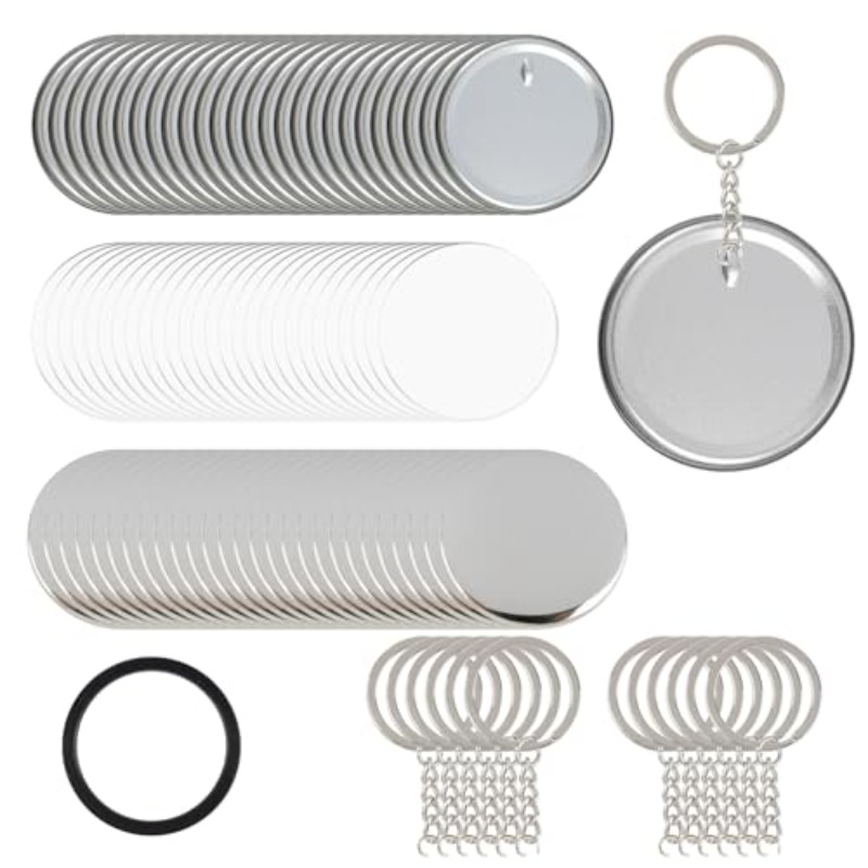 100 Sets 58 Mm/ 44 Mm Button M - Button Badge Blank ulasan dan harga