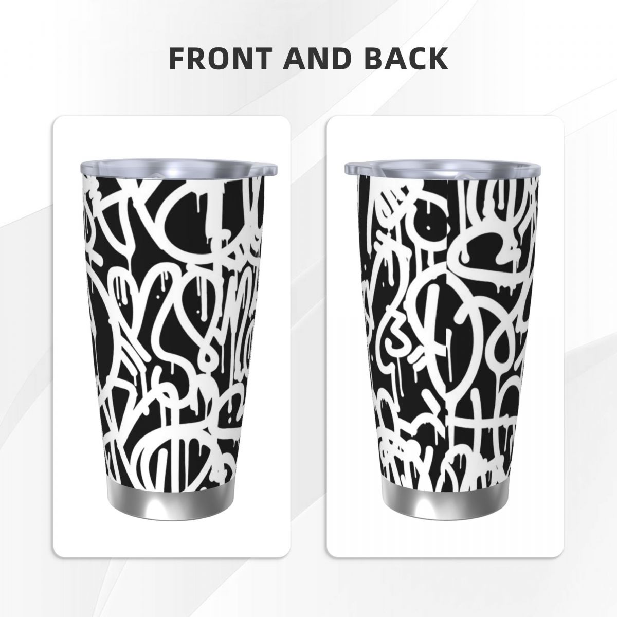 1pc Stainless Steel Water Bott - Tumbler 20Oz White ulasan dan harga