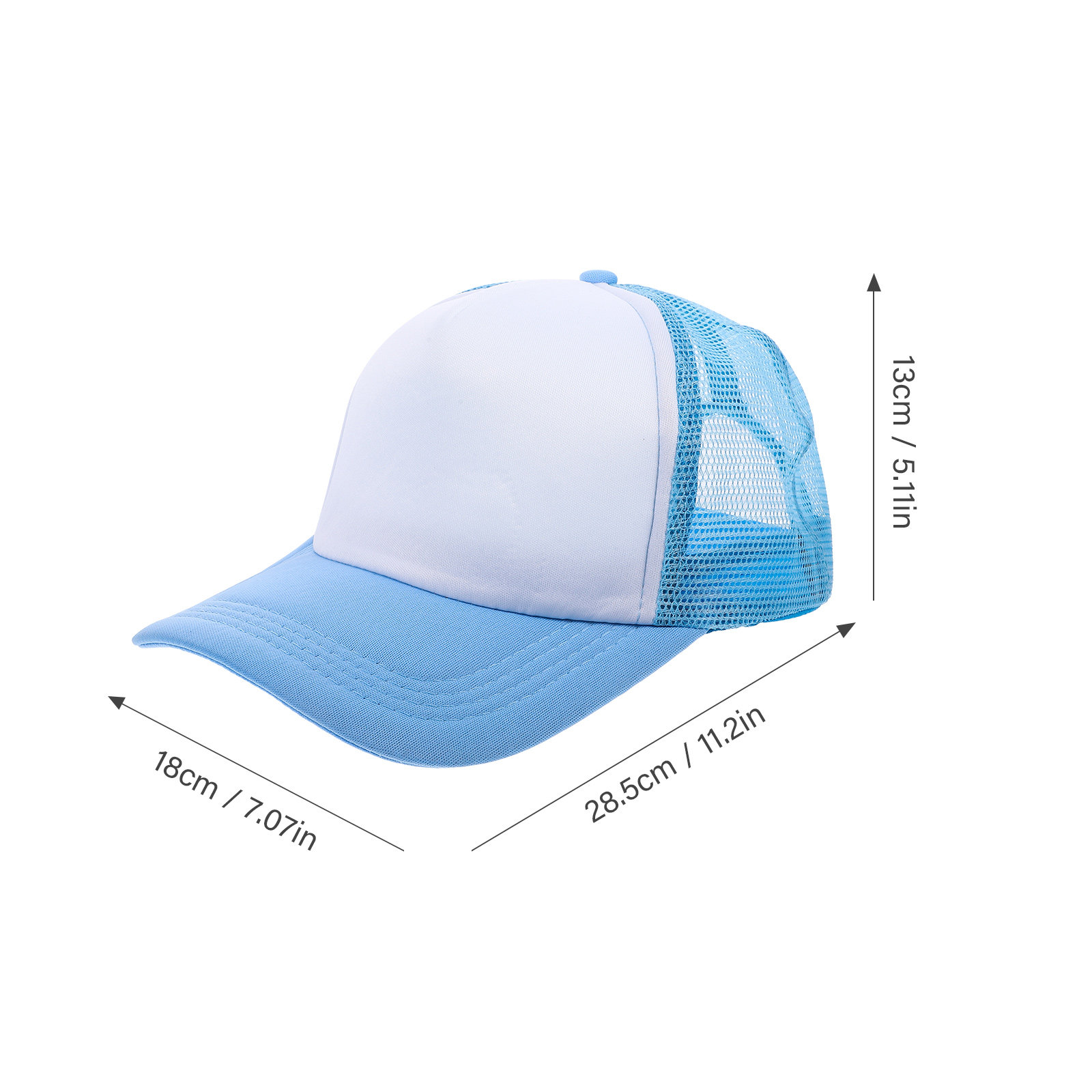 10Pcs Blank Baseball Hats Mesh - Hat Sublimation Blank ulasan dan harga