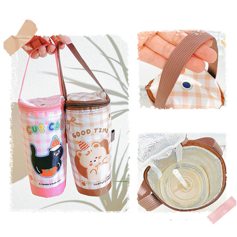 Eco-Friendly Insulated Milk Te - Tote Bag Sublimation ulasan dan harga