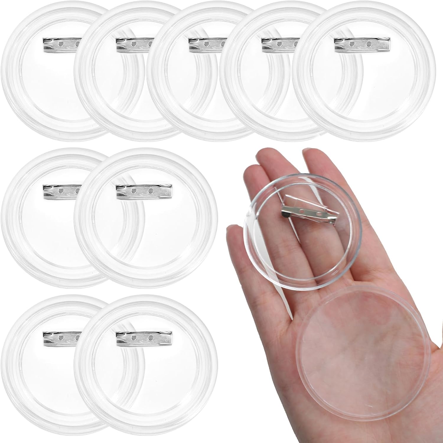 15 Pcs 3 Inch Blank Button Pin - Button Badge Blank ulasan dan harga