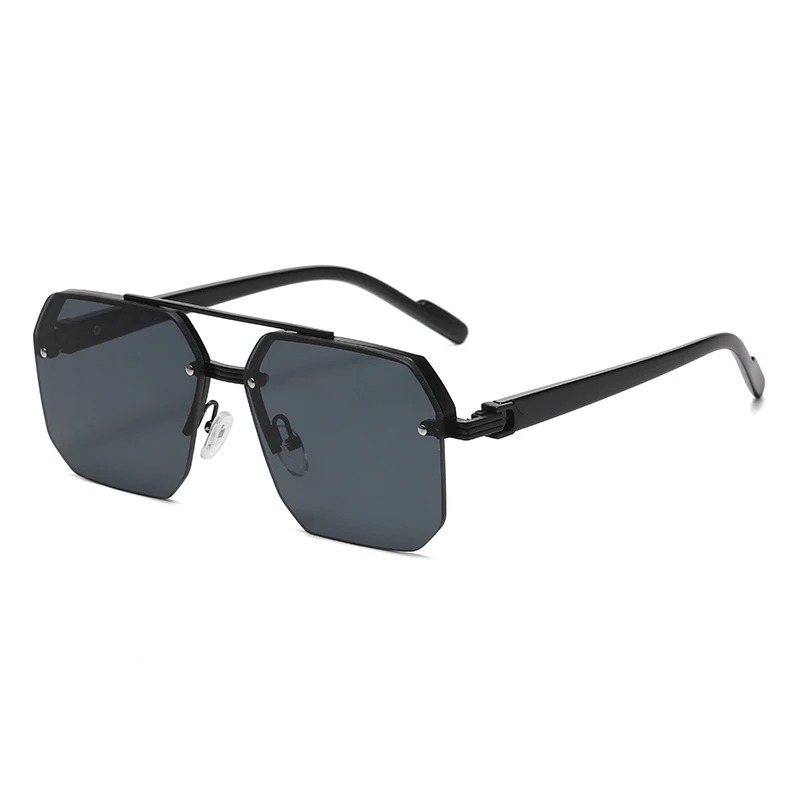 Men's Metal Sunglasses Square  - Metal Photo Panel ulasan dan harga