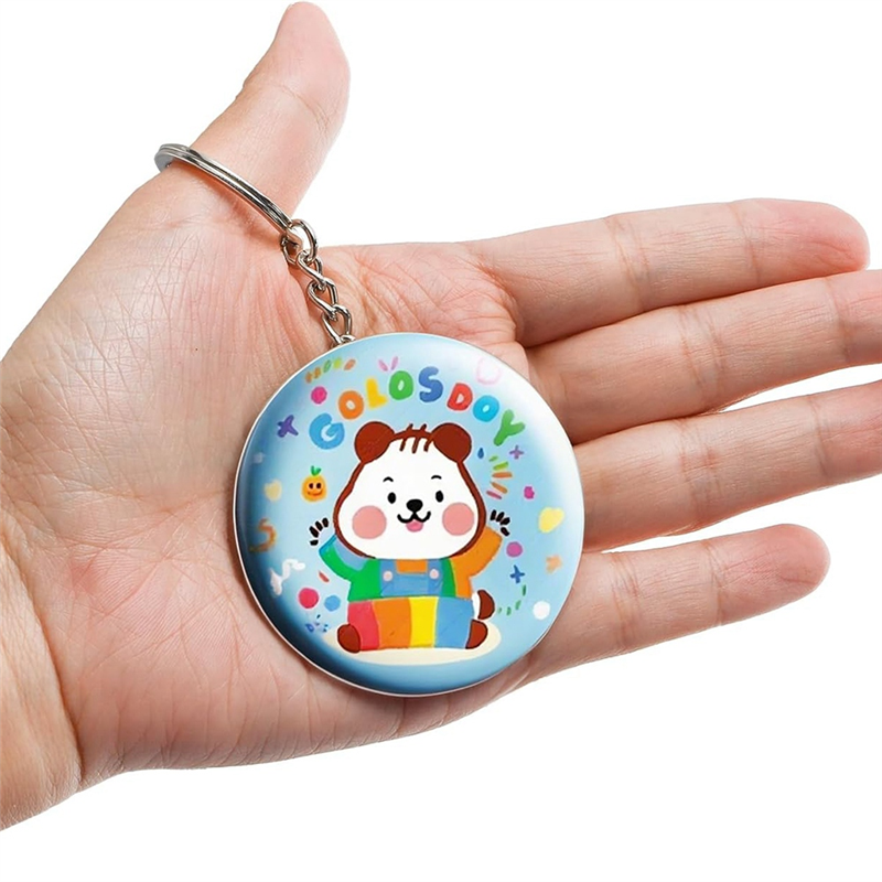 JHD Keychain Supplies 100-Pack - Button Badge Blank ulasan dan harga