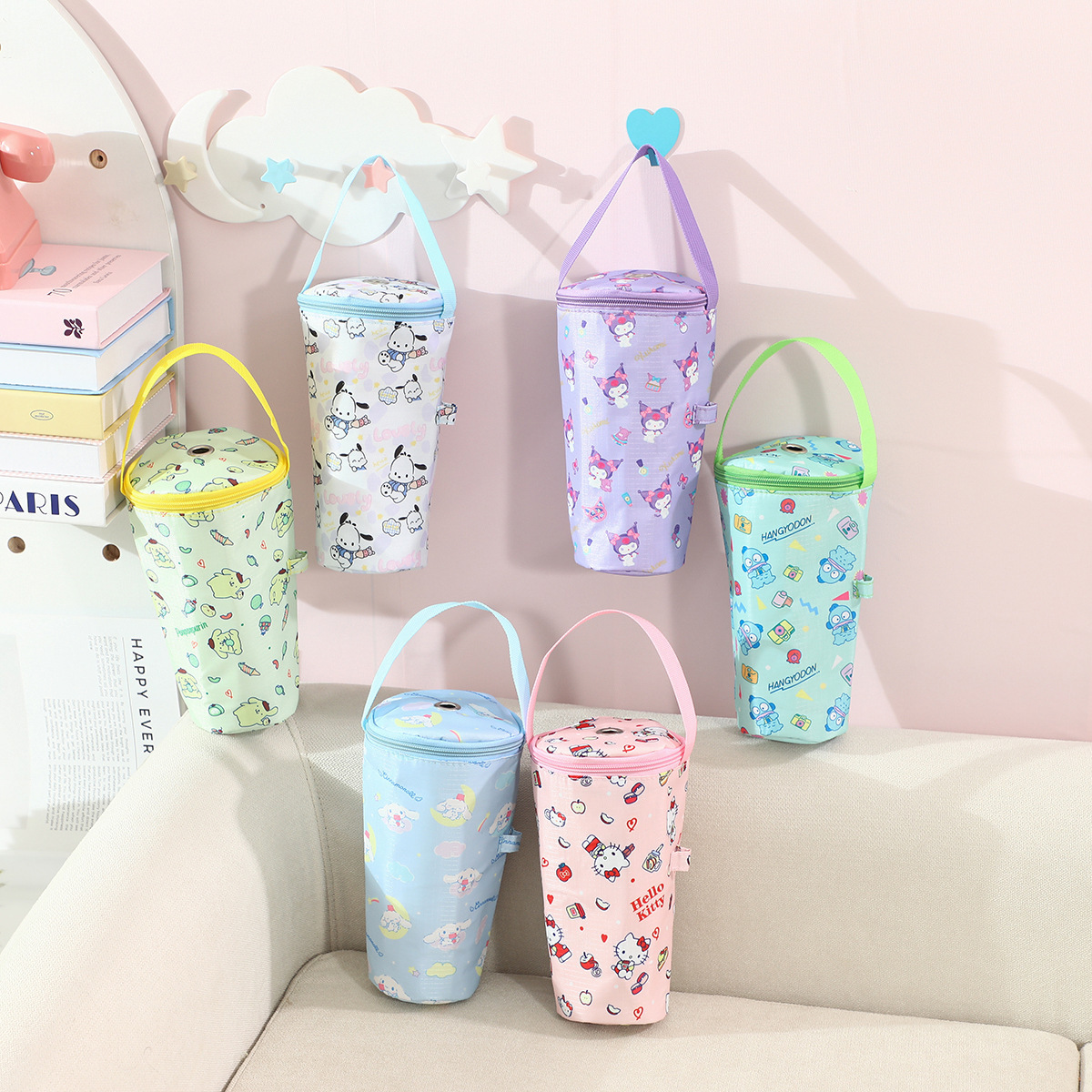 Cute Kuromi Handheld Bag Porta - Tote Bag Sublimation ulasan dan harga
